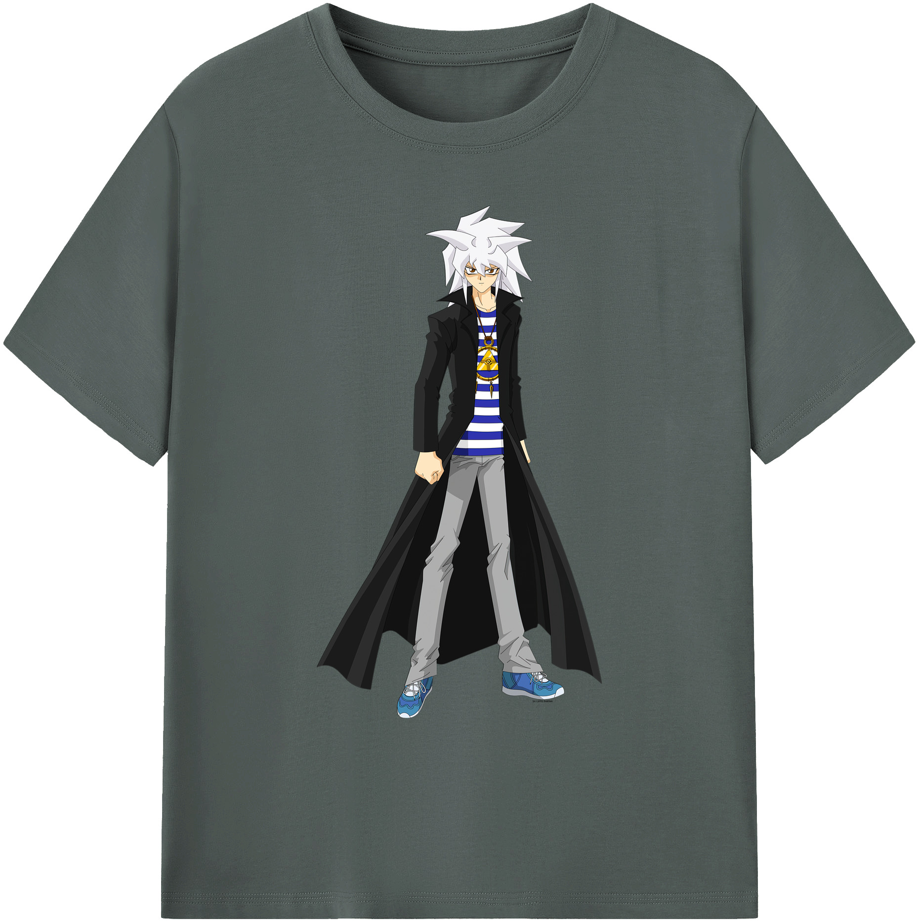 （画像用） 遊☆戯☆王 Yu-Gi-Oh! 綿100％ メンズ半袖Tシャツ｜肌触りやわらか＆通気性